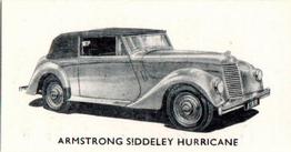 1951 Maxilin Marketing Motor Cars #18 Armstrong Siddeley Hurricane Front