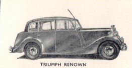 1951 Maxilin Marketing Motor Cars #21 Triumph Renown Front