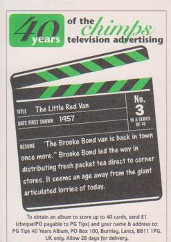 1996 Brooke Bond 40 Years of the Chimps Television Advertising #3 The Little Red Van Back
