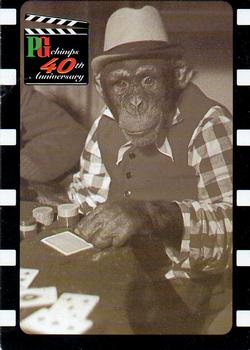 1996 Brooke Bond 40 Years of the Chimps Television Advertising #8 Card Party Front