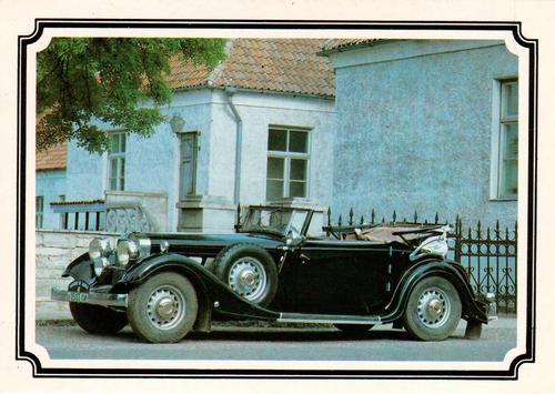 1989 Retro Car #6 1934 - Horch-780 Front