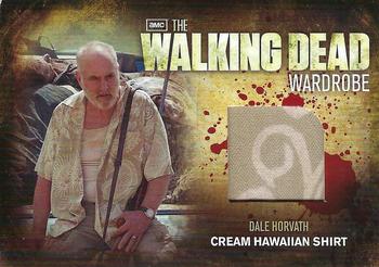 2012 Cryptozoic Walking Dead Season 2 - Wardrobe #M24 Dale’s Hawaiian Shirt Front