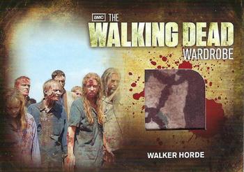 2012 Cryptozoic Walking Dead Season 2 - Wardrobe #M29 Walker Horde Front