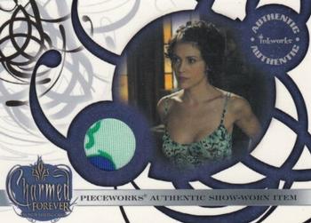 2007 Inkworks Charmed Forever - Pieceworks #PW9 Alyssa Milano Front