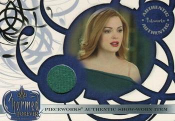 2007 Inkworks Charmed Forever - Pieceworks #PW10 Rose McGowan Front