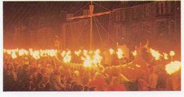 1989 Brooke Bond Discovering Our Coast #7 'Up-Helly-Aa' Front