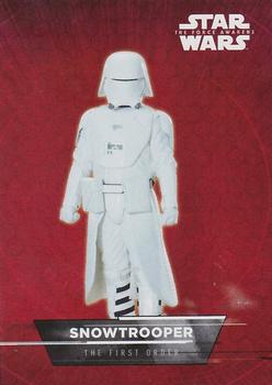 2015 Topps Star Wars: The Force Awakens - Stickers #7 Snowtrooper Front
