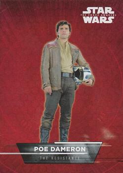2015 Topps Star Wars: The Force Awakens - Stickers #14 Poe Dameron Front