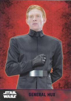 2015 Topps Star Wars: The Force Awakens - Lightsaber Purple #21 General Hux Front