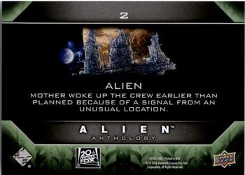 2016 Upper Deck Alien Anthology #2 Alien Back