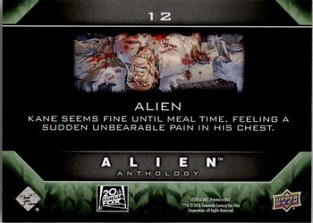 2016 Upper Deck Alien Anthology #12 Alien Back