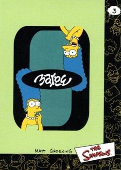 2000 Artbox The Simpsons Collectible Stickers #3 Marge Front