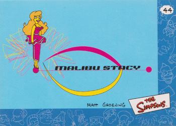 2000 Artbox The Simpsons Collectible Stickers #44 Malibu Stacy Front