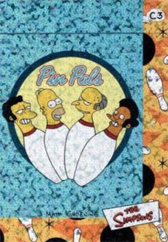 2000 Artbox The Simpsons Collectible Stickers - Prism Stickers #C3 Pin Pals Front