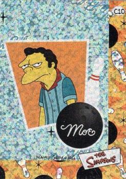 2000 Artbox The Simpsons Collectible Stickers - Prism Stickers #C10 Moe Front