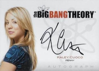 2012 Cryptozoic The Big Bang Theory Seasons 1 & 2 - Autographs #A3 Kaley Cuoco Front