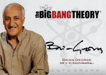 2012 Cryptozoic The Big Bang Theory Seasons 1 & 2 - Autographs #A9 Brian George Front