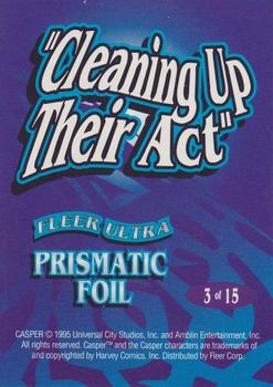 1995 Ultra Casper - Prismatic Foil #3 Cleaning Up Their Act Back