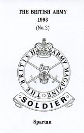1993 Soldier Magazine The British Army 1993 #2 FV103 Spartan Back