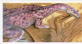 1993 Brooke Bond The Dinosaur Trail #6 Compsognathus Front