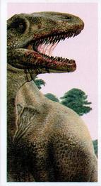 1993 Brooke Bond The Dinosaur Trail #7 Allosaurus Front