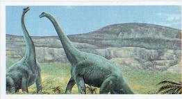 1993 Brooke Bond The Dinosaur Trail #8 Brachiosaurus Front