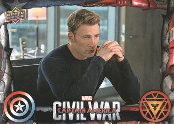 2016 Upper Deck Captain America Civil War #14 Avengers Compound Front