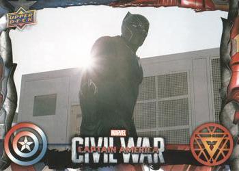 2016 Upper Deck Captain America Civil War #51 Black Panther Wakanda's Greatest Warrior Front