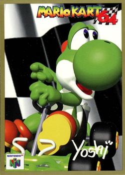 1997 Nintendo Power Mario Kart 64 #7 Yoshi Front