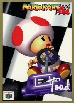 1997 Nintendo Power Mario Kart 64 #11 Toad Front