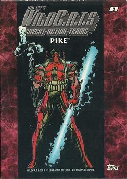 1993 Topps WildC.A.T.s - Prism #3 Pike Back