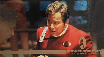 1994 SkyBox Star Trek Generations Cinema Collection - Spectra Captains #S1 One Last Time Front