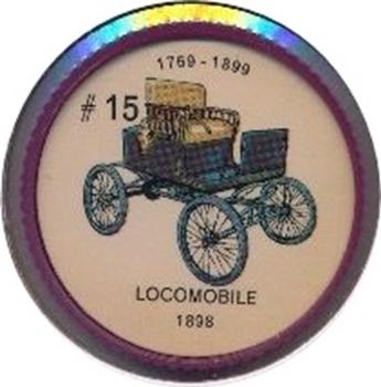 1962  Jell-O History of the Auto Coins #15 Locomobile 1898 Front