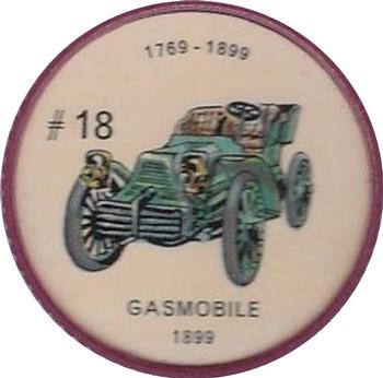 1962  Jell-O History of the Auto Coins #18 Gasmobile 1899 Front
