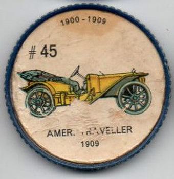 1962  Jell-O History of the Auto Coins #45 Amer.Traveller 1909 Front