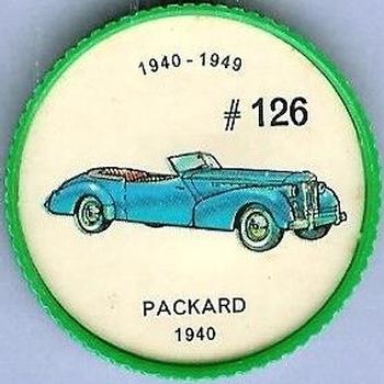 1962  Jell-O History of the Auto Coins #126 Packard 1940 Front