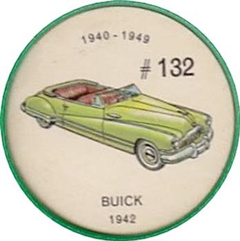 1962  Jell-O History of the Auto Coins #132 Buick 1942 Front