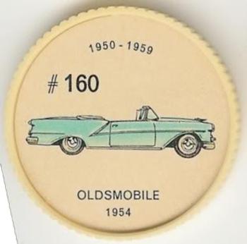 1962  Jell-O History of the Auto Coins #160 Oldsmobile 1954 Front