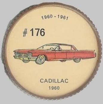1962  Jell-O History of the Auto Coins #176 Cadillac 1960 Front
