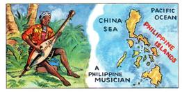 1965 Browne's Tea People & Places #21 The Philippines Front