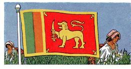 1961 Goodies Ltd Flags and Emblems #13 Ceylon Front