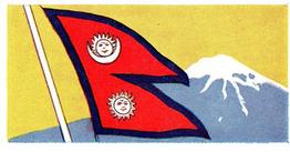 1961 Goodies Ltd Flags and Emblems #20 Nepal Front