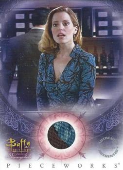 2004 Inkworks Buffy the Vampire Slayer Women of Sunnydale - Pieceworks Cards #PW-3 Emma Caulfield / Anya Front