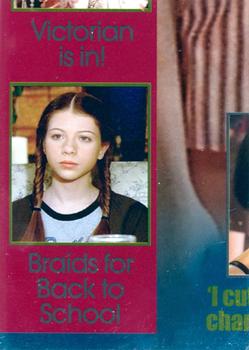 2004 Inkworks Buffy the Vampire Slayer Women of Sunnydale - Fashion Emergency Puzzle Cards #FE-7 Dawn:  She still… Front
