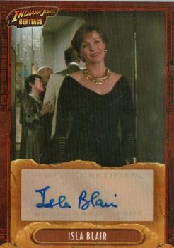 2008 Topps Indiana Jones Heritage - Autograph Cards #NNO Isla Blair Front