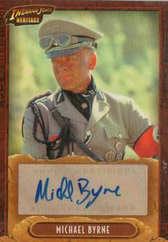 2008 Topps Indiana Jones Heritage - Autograph Cards #NNO Michael Byrne Front