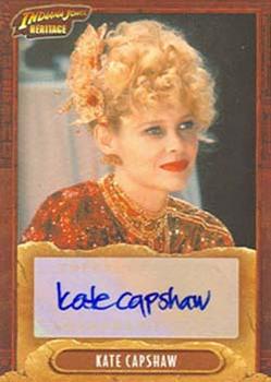 2008 Topps Indiana Jones Heritage - Autograph Cards #NNO Kate Capshaw Front