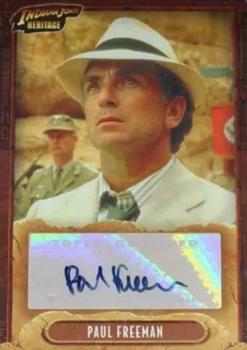 2008 Topps Indiana Jones Heritage - Autograph Cards #NNO Paul Freeman Front