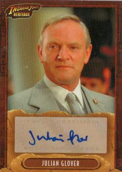 2008 Topps Indiana Jones Heritage - Autograph Cards #NNO Julian Glover Front