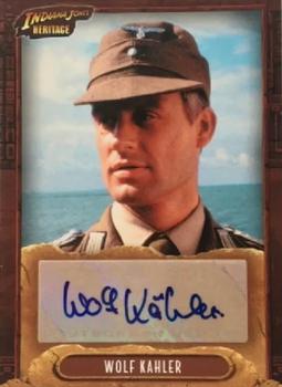 2008 Topps Indiana Jones Heritage - Autograph Cards #NNO Wolf Kahler Front